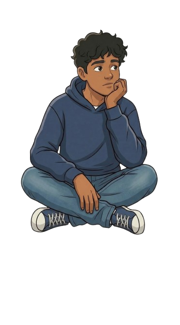 Aadit character illustration